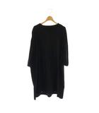 ラディエイト RADIATE ベルベットワンピース チュニック ブラック /ES ■OS