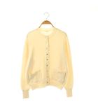 イエナ IENA コットンドットスナップクルーカーディガン ニット 長袖 アイボリー /NR ■OS