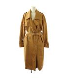 スプリングコート トレンチコート XS キャメルブラウン /ES ■OS