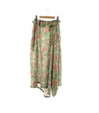 ワイズ Y's ヨウジヤマモト 花柄 パンツ 1 カーキグレー /HK ■OS