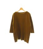 ビアズリー BEARDSLEY ガリャルダガランテ 後釦チュニック 長袖 ウール F イエローベージュ /DO ■OS