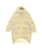 エンフォルド ENFOLD 25AW MONSTER COAT コート ダウン ジップアップ 36 ホワイト /HK ■OS
