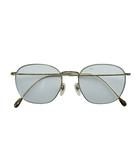 グッチ GUCCI メタルフレームメガネ 眼鏡 度あり 54□18-150 シルバーカラー /SS ■OS ■OH