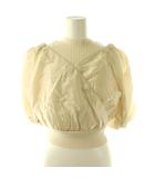 リリーブラウン Lily Brown シアードッキングレイヤードニット カットソー F アイボリー /DO ■OS ■SH