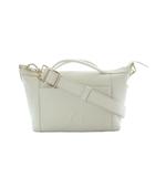 コールハーン COLE HAAN 2way ショルダーバッグ ハンドバッグ レザー 白 ホワイト ゴールド金具 /RI ■OS