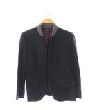 ポールスミス ブラック Paul Smith BLACK ノーカラージャケット 背抜き 40 ブラック /DO ■OS