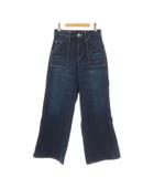 グッドグリーフ GOOD GRIEF Painter Pants デニムパンツ ワイド ストレッチ XS ネイビー /HK ■OS