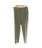アクアスキュータム AQUASCUTUM テーパードパンツ グレンチェック 10 グレー /SS ■OS