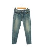 アッパーハイツ upper hights THE STELL スリムテーパードデニムパンツ ジーンズ 25 ブルー 980219 /CX ■OS