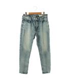 アッパーハイツ upper hights THE LADY テーパードデニムパンツ ジーンズ 25 ライトブルー  280279 /CX ■OS