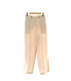 グレースクラス GRACE Class トリアセカルゼワイドパンツ スリット 36 スモークピンク /ES ■OS