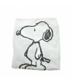 ジェラートピケ gelato pique × ピーナッツ PEANUTS ベビモコブランケット ひざ掛け スヌーピー 白 ホワイト /RI ■OS