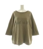 surf is it スウェットロゴT プルオーバー トレーナー ベージュ /DF ■OS