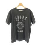 グッドロックスピード GOOD ROCK SPEED Tシャツ カットソー 半袖 ロゴ プリント S チャコールブラック /SS ■OS