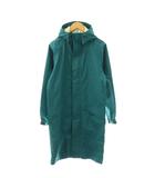 エルエルビーン L.L.BEAN GORE-TEX ナイロンレインコート ロング フード S グリーン /DO ■OS ■AD