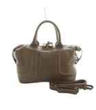 シーバイクロエ SEE BY CHLOE 2WAY ハンドバッグ ショルダーバッグ 茶 /MI ■OS ■SH