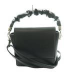  ナチュラルクチュール natural couture ギャザーハンドル2WAYバッグ ハンド ショルダー 黒 ブラック /SS ■OS