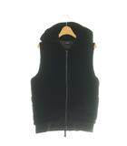 セオリー Theory フーディ ダウンベスト ベロア S ブラック /DF ■OS