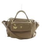 アナスイ ANNA SUI 2WAY ショルダーバッグ ハンドバッグ 茶 /MI ■OS