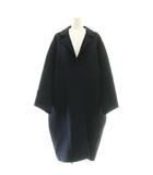 ミューズ ドゥーズィエム クラス MUSE de Deuxieme Classe 21AW ウールアンゴラリバーコート ロング ネイビー /HK ■OS ■SH