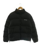 セリーヌ CELINE トリオンフ 総柄 ダウン ジャケット アウター ジップアップ 44 黒 ブラック 2W31A795W /NR ■OS ■AD