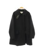 ユナイテッドアローズ A DAY IN THE LIFE UNITED ARROWS ステンカラー ミドルコート S 黒 ブラック /AP