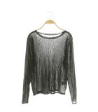 25AW フロッキーチュールロンTee Tシャツ カットソー F ダークブラウン /DF ■OS