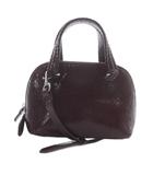 ザラ ZARA ショルダーバッグ ハンドバッグ 2way ボルドー /SR