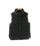 セオリー Theory ダウンベスト ジップアップ S/PM 黒 ブラック /AP