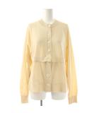 ナゴンスタンス nagonstans 25AW crew neck cardigan クルーネックカーディガン ニット 長袖 ワンカラー M ベージュ 470IA470-0491 タグ付き /BB