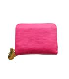 ルイヴィトン LOUIS VUITTON LV × TM ジッピー・コイン パース エピ 小銭入れ コンパクトウォレット 財布 レザー ピンク /SS ■OS ■OH