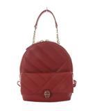 ブルガリ BVLGARI セルペンティ フォーエバー カボション バックパック バッグ リュックサック レザー レッド /YO30 ■OH