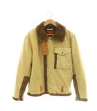 アヴィレックス AVIREX B-3 フライトジャケット フェイクムートン L ベージュ /MY ■OS ■AD