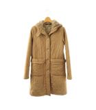 マッキントッシュ MACKINTOSH SCOTLAND スコットランド キルティング ボア コート アウター フード 34 ベージュ /CX ■OS
