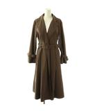 トレンチコート ロング丈 S 茶 ブラウン /AN46