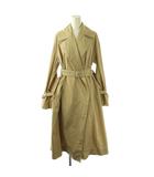 ジルサンダー JIL SANDER ラップコート スプリング ロング 32 ベージュ /HK ■OS