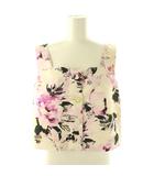 グレースクラス GRACE Class 26SS ボタニカルトップス ビスチェ 36 アイボリー ピンク /DF ■OS