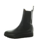 カミナンド caminando ショートブーツ サイドゴア レザー 8 25.0cm 黒 /MI ■OS