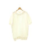 レディ Rady ビジュー 半袖 チュニック スウェット M ホワイト /ES ■OS