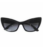ドルチェ&ガッバーナ ドルガバ DOLCE&GABBANA サングラス グラデーション 56□15 140 黒 ブラック /SR