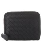 ボッテガヴェネタ BOTTEGA VENETA コインケース カードケース 小銭入れ イントレチャート レザー ダークブラウン /YO10 ■OH