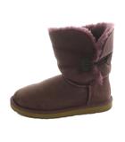 アグ オーストラリア UGG australia ショートブーツ ムートン US7 24.0cm 紫 5803 /MI ■OS