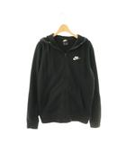 ナイキ NIKE フードジップアップパーカー 長袖 S ブラック /DO ■OS
