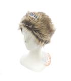 ヒステリックグラマー HYSTERIC GLAMOUR SUPER HYS コサックキャップ 帽子 F 茶色 ブラウン /SR