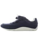ロジェヴィヴィエ ROGER VIVIER ロゴサテン レースアップスニーカー 38.5 紺 ネイビー /SR