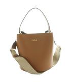 フルラ FURLA ダナエ DANAE 2WAYバッグ ハンド クロスボディ ショルダー 茶 ブラウン /SS ■OS