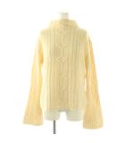 ラルフローレンスポーツ RALPH LAUREN SPORT ウールカシミヤ ハイネック ケーブルニット セーター L アイボリー /DF ■OS