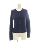 ニットカーディガン セーター M 紺 ネイビー /SS ■OS