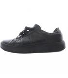 ジェイエムウエストン J.M.WESTON レザー スニーカー 7 黒 ブラック /SR ■AD