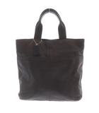 コーチ COACH Thompson レザー トートバッグ ハンドバッグ 茶色 ブラウン 70310 /SR ■AD